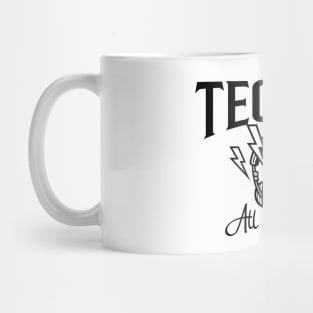 TECHNO  - All Life Long (black) Mug